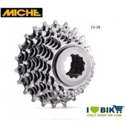 Cassetta Miche Primato 8 Velocità Shimano 13/28 Vendita On Line Accessori Per Bici Ruote Libere Scatto Fisso Shop Prezzi