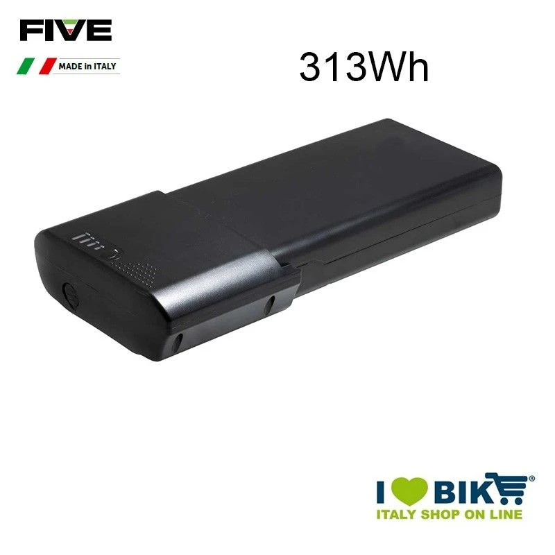 Five Batteria 36V 313Wh Portapacchi 8,7A 1 Five Batteria 36V 313Wh Portapacchi 8,7A
