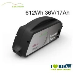 Ebike Batteria E-Bike Vision 612Wh Compatibile Bosch