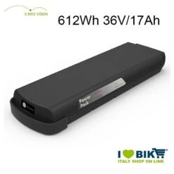 Batteria Portapacchi E-Bike Vision 612Wh Compatibile Bosch Classic Line