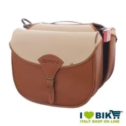 Borse A Bisaccia Parigi In Similcuoio Miele/crema Bike Store