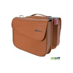BRN Borse Per Biciclette Borse A Bisaccia Trendy In Similcuoio Miele Posteriori Accessori Bicicletta E Ciclismo
