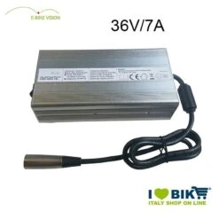 Caricabatteria E-Bike Vision Per 36V/7A Carica Rapida