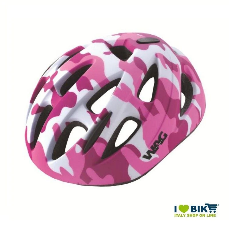 Casco Bici SKY KID Camouflage Rosa S Online Shop