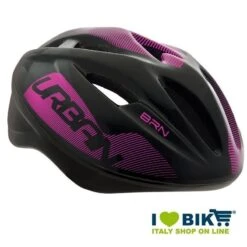 Casco Bicicletta BRN New Urban Nero-rosa Online Shop