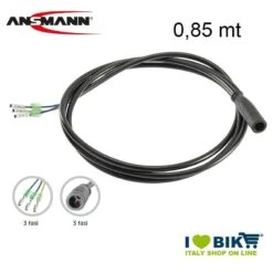 Ansmann Cavo Potenza 100 0.85mt Ruota Posteriore