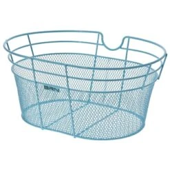 BRN Cesto Anteriore Fantasy Azzurro Negozio Accessori Per Bici Cesto Colorato Bici