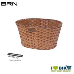 BRN Shop On Line Cestini Per Biciclette In Ecopelle Tondo Miele Negozio Accessori Ciclismo Prezzi -Knog Italia cesto in ecopelle tondo miele 2