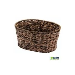 BRN Cesto Bici Ovale In Hyacinth Naturale, Cestino Bicicletta Intrecciato Shop On Line Accessori
