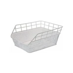 BRN Cesto Posteriore In Retina Trandy Bianco Per Bicicletta Vendita On Line Accessori Bici E Ricambi Ciclo