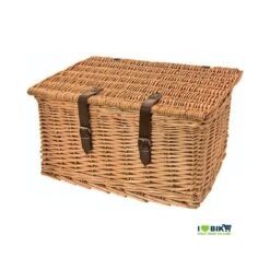 BRN Cesto Bici Vimini Baule Piccolo Naturale Con Coperchio Vendita On Line Biciclette