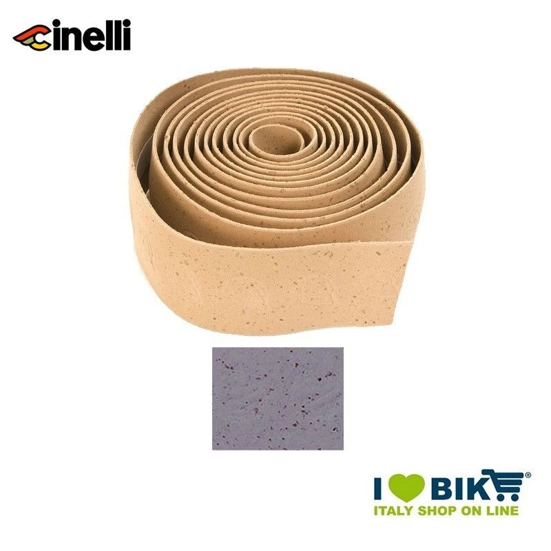 Cinelli Nastro Manubrio Cork, Grigio 2 Cinelli Nastro Manubrio Cork, Grigio - immagine 2