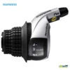 Leva Cambio Revoshift Shimano SL-RS45 Deragliatore 3 Velocità Silver