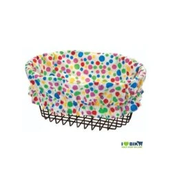 BRN Copricesto Bici A Pois Colorati Vendita On Line. Coprocesti Colorati Per Bici City Bike Donna