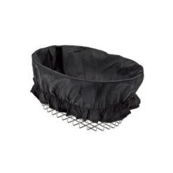 BRN Copricesto In Tessuto Nero Per Bici Vendita Copri Cestino Bicicicletta Shop Ricambi Milano On Line