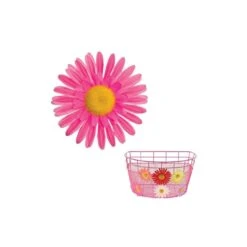 BRN Fiore Margherita Grande Rosa Per Cestino Bicicletta Oramenti E Decorazioni Fiori Per Bici Cesti Venditan