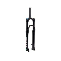 Forcella 26 Mtb Ammortizzata In Alluminio Head-Set ø 25,4 Regolabile Nera Accessori Bici Mtb Ricambi