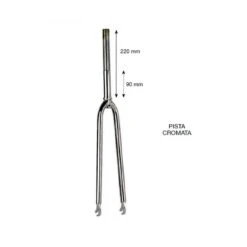 Forcella Pista 28 Cromata Vendita On Line Ricambi Biciclettta Forcelle Bike Shop On Line