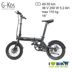 G-KOS G-bike R Bicicletta Elettrica Pieghevole 16"