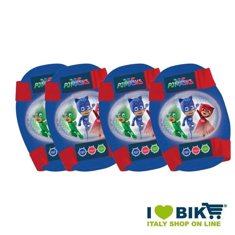 BRN Kit Gomitiere Ginocchiere PJ MASKS Accessori Bici Online Shop 1 BRN Kit Gomitiere Ginocchiere PJ MASKS Accessori Bici Online Shop