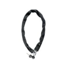 Lucchetto Nero Per Biciclette A Catena In Pelle Negozio Shop Accessori Bici
