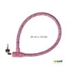 Lucchetto Bici Pitone Doppio Blindo Rosa Antifurto Colorato Bici Accessori On Line Shop