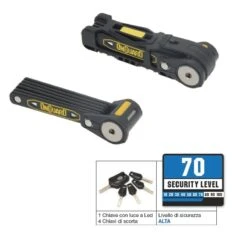 Lucchetto Bici Onguard Heavy Duty 750mm Online Shop -Knog Italia lucchetto bicicletta onguard heavy duty 750mm a chiave vendita online 1