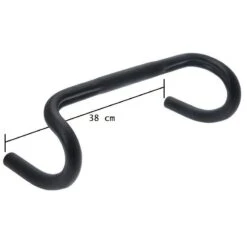 Manubrio Bici Baby Racing Nero 38 Cm Shop Online -Knog Italia manubrio ciclo corsa baby racing nero 38 cm vendita online 1