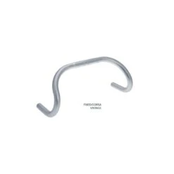 Manubrio Corsa/Pista Vintage In Alluminio Silver Bici Vendita On Line Accessori Bicicletta E Componenti Ciclismo