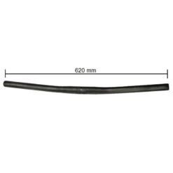 Manubrio In Alluminio Mtb Nero Bici Vendita On Line Accessori Bicicletta E Componenti Ciclismo -Knog Italia manubrio in alluminio mtb nero 1