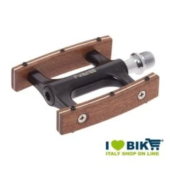 Pedali Bici Vintage Agile Black In Legno Di Mogano Online Shop