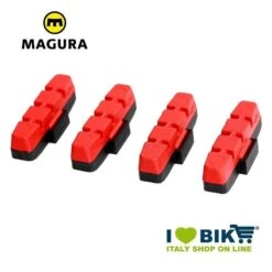 Ricambio Pattini Magura V-brake Mescola Rossa Online Shop