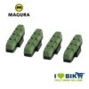 Ricambio Pattini Magura V-brake Mescola Verde Online Shop