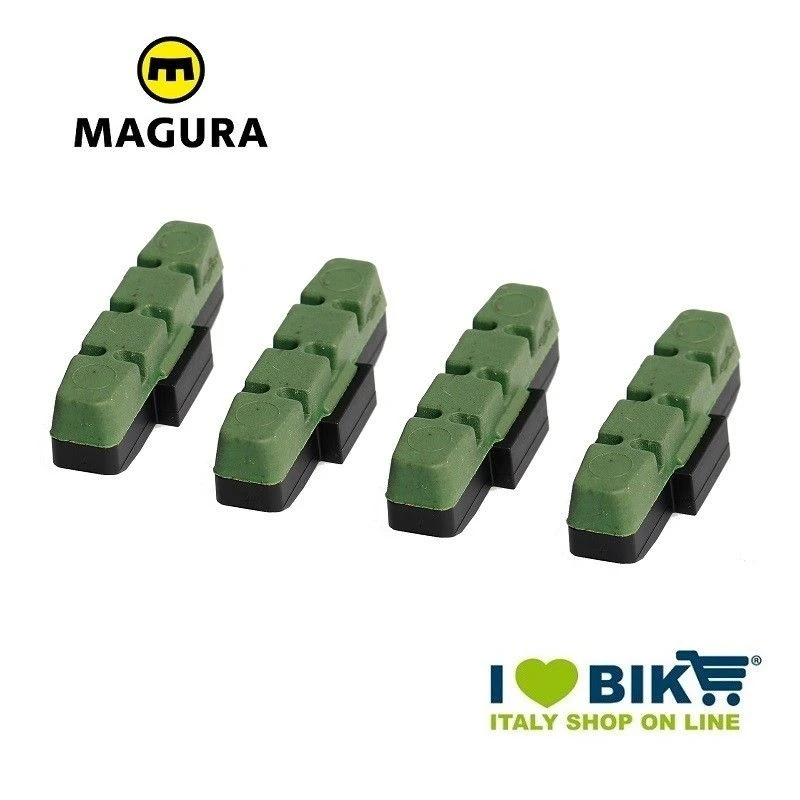 Ricambio Pattini Magura V-brake Mescola Verde Online Shop 1 Ricambio Pattini Magura V-brake Mescola Verde Online Shop