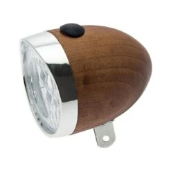 BRN Riflettore Bici Vintage Led Legno Noce Vendita Online