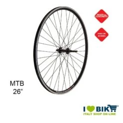 Ruota 26 Mtb V-24 Posteriore Nera A Filetto 7/8 V Vendita On Line Ricambi Accessori Per Bici Ruote Shop Prezzi