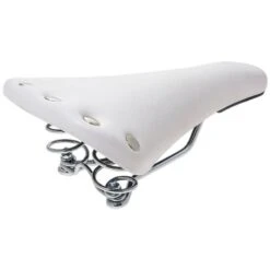 Sella Bici Retrò Sport Bianca Molle Shop Online