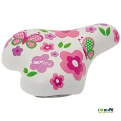 Sella Bimba 12-16 Flower Bianca Shoponline Accesoori Bici Vendita