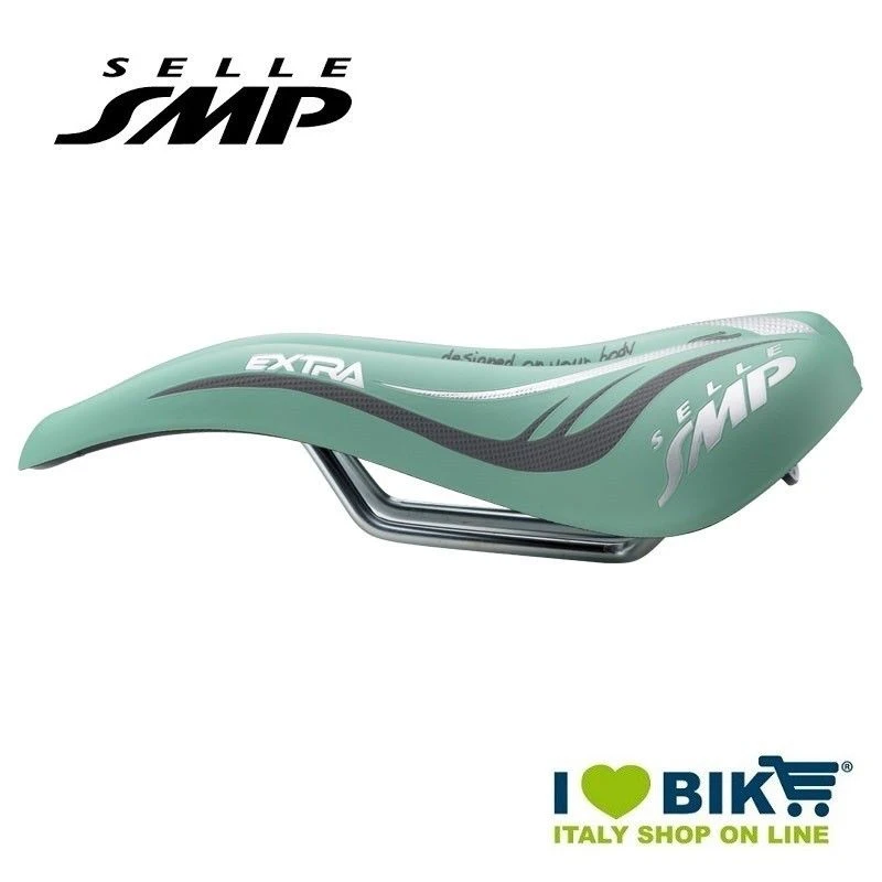 Sella Bici Trekking SMP Extra Verde Online Shop 2 Sella Bici Trekking SMP Extra Verde Online Shop - immagine 2