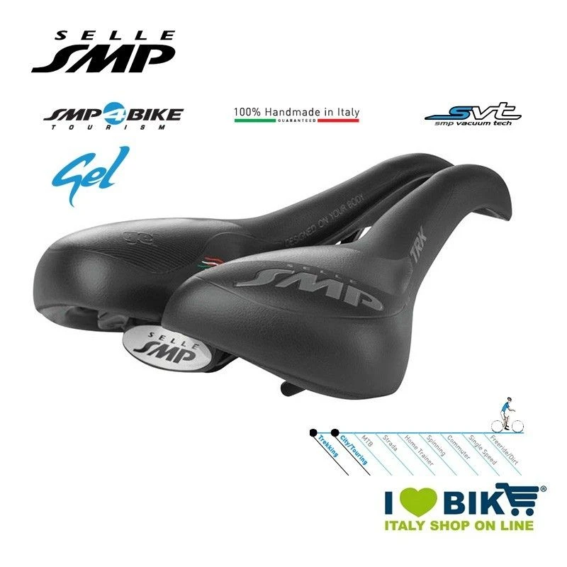 Sella SMP Large Lady Gel, Nera 1 Sella SMP Large Lady Gel, Nera